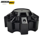 4pcs Set 174.6mm Snap On Gloss Black Wheel Center Caps No Logo – 2173L175-8H