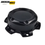 4pcs Set 135.5mm Snap On Black Wheel Rim Center Caps No Logo – C-A79