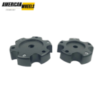 4pcs Set 120/140mm Snap On MO951 5/6 Lugs Matte Black Offroad Wheel Center Caps – C569201