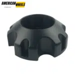 4pcs Set 127mm Snap On Matte Black Open End Offroad Wheel Center Caps – 5*127