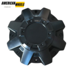 4pcs Set 226.5mm Snap On Black Offroad Wheel Center Caps 8 Lug – C-051