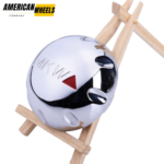 4pcs Set 81mm Snap On Chrome ABS Plastic Wheel Hub Cap – C809401CAP