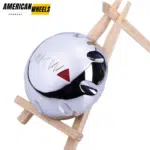 4pcs Set 81mm Snap On Chrome ABS Plastic Wheel Hub Cap – C809401CAP