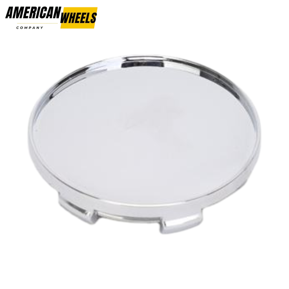 americanwheelscompany.com 4pcs Set 68mm Snap On Black Chrome Wheel Center Caps 6 Lug No Logo – C-045 - Image 1