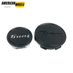 4pcs Set 75mm Gloss Black Snap On Wheel Center Caps – C-A07-1/C-A07