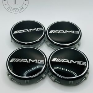 Mercedes Benz AMG 74mm Wheel Center Caps