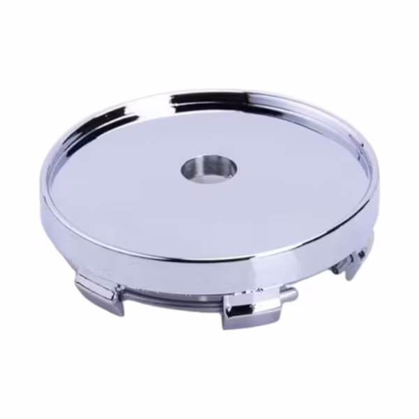 4pcs Set 60mm Snap On Chrome ABS Car Wheel Center Caps – C84101 - Image 2