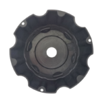 4pcs Set 128mm Snap On CB 110 Off Road No Logo Black Wheel Center Caps – C-835 - Image 3