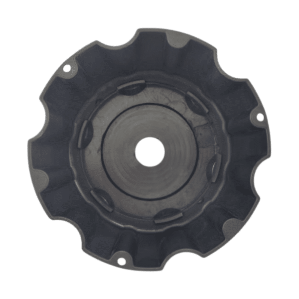 4pcs Set 128mm Snap On CB 110 Off Road No Logo Black Wheel Center Caps – C-835 - Image 3