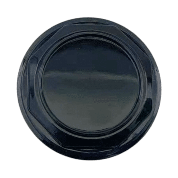 4pcs Set 76mm Hex Shape Blank Snap On Black Wheel Center Caps – C-A91-1 - Image 2