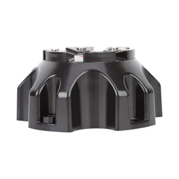4pcs Set 5x114.3 Snap On Black and Red Offroad Wheel Center Caps – C-665-6/C-074-2 - Image 4