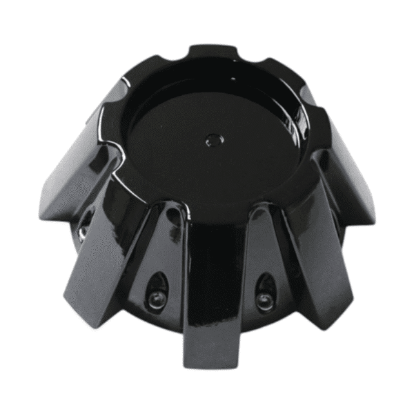 4pcs Set 216.2mm Snap On Black ABS Wheel Center Caps 8 Lug No Logo – C-739 - Image 5
