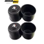 Push Through Stainless Center Caps 4.88in Hole 4.37in Tall with Removable Floating Top Cap - 20274706=[74303+77130+71021]