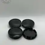 60mm Gloss Black Universal Wheel Center Caps