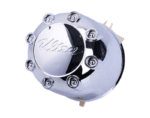 4pcs Set 135.9mm Snap On Matte Black Ultra Wheel Push Through Center Caps – C800901 - Image 5