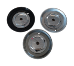 4pcs Set 151.8mm Snap On Black + Chrome Wheel Center Hub Caps – C013001 - Image 7