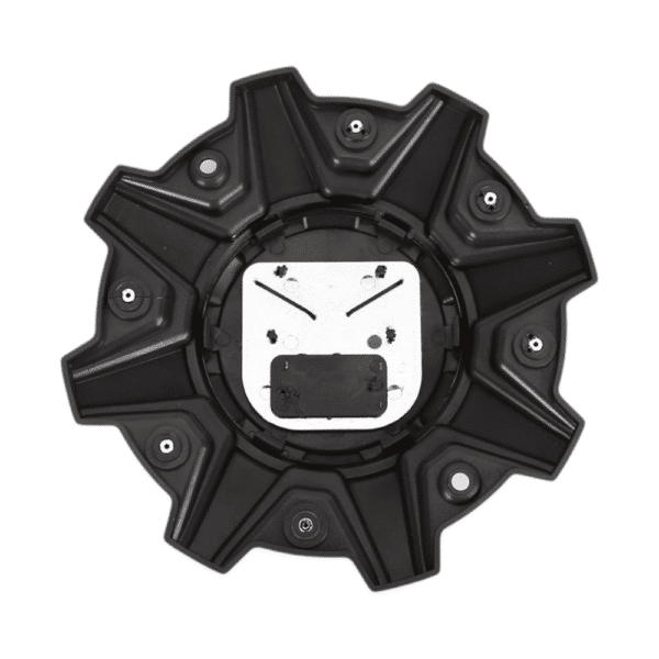 4pcs Set 212mm (8⅜ Inch) Snap On Black Offroad Wheel Center Caps 8 Lug – C-A13 - Image 2