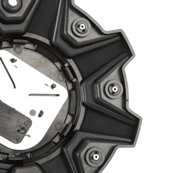 4pcs Set 212mm (8⅜ Inch) Snap On Black Offroad Wheel Center Caps 8 Lug – C-A13 - Image 5