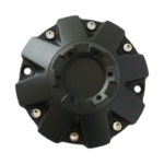 4pcs Set 180mm Snap On Black Wheel Center Caps – C806806 - Image 2