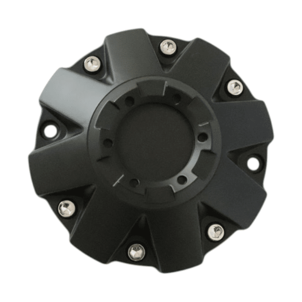 4pcs Set 180mm Snap On Black Wheel Center Caps – C806806 - Image 2