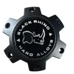 4pcs Set 141mm Snap On Matte Black ABS Wheel Center Caps 6 Lug – C-727 - Image 6