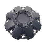 4pcs Set 180mm Snap On Black Wheel Center Caps – C806806 - Image 3