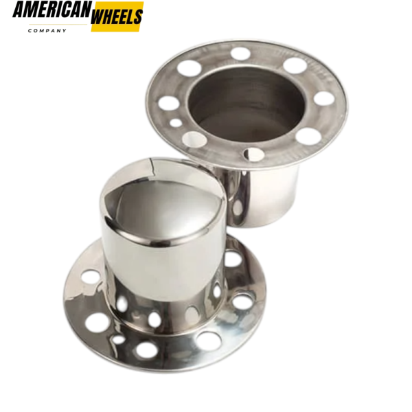 4.9in Rear Dually Eagle Alloys 8 Lug Wheel Rim Hub Center Cap for 8x6.5 and 8x700 Wheel - 20274352CH - Image 2