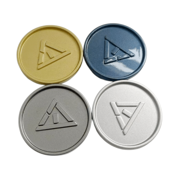 4pcs Set 64mm Snap On Blue Wheel Hub Center Caps – C-A75 - Image 3