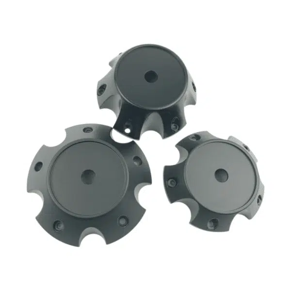 4pcs Set 127/135/150mm Snap On Black Offroad Wheel Center Caps No Logo – MCD8406YA01 / MCD8406YA02 / MCD8406YA03 - Image 2