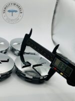 Set Of 4 Chevrolet Chrome Alloy Wheel Center Caps 83mm, Center Hub Caps Chevrolet 83mm - Image 4