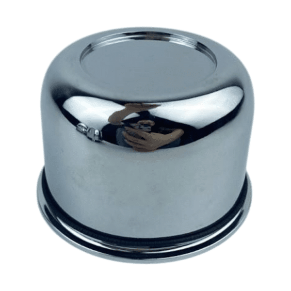 4pcs Set 85mm Snap On Chrome Push Through Wheel Center Cap – C-A32-1 - Image 2