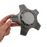 4pcs Set 149.3mm Snap On Black 5 Lug Wheel Center Cap – C-5146 - Image 3