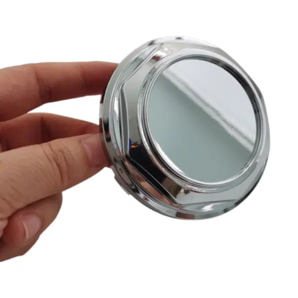 4pcs Set 76mm Snap On No Logo Black Wheel Center Caps – C-A91-1 - Image 5