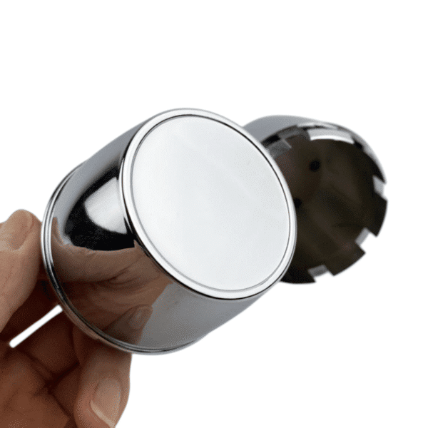 4pcs Set 70mm Snap On Chrome Wheel Rim Center Caps 8 Lug No Logo – SR011 - Image 3