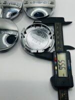 Set Of 4 Dodge Chrome Alloy Wheel Center Caps 63mm, Center Hub Caps Dodge 63mm - Image 2