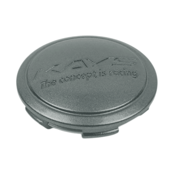 4pcs Set 65mm Kays Racing Snap On Grey Wheel Center Caps for TE37 Rims – H636-18 - Image 2