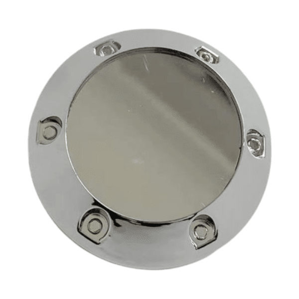 4pcs Set 59mm Snap On Chrome Blank Wheel Center Caps – XJY - Image 4