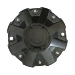 4pcs Set 180mm Snap On Black Wheel Center Caps – C806806 - Image 4