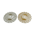 4pcs Set 169mm Snap On Screw Bolts Type AV-05 Golden Wheel Center Caps – C129601 - Image 6