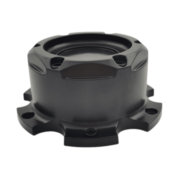 4pcs Set 141.7mm Snap On Black 6×139.7 Off-Road No Logo Wheel Center Cap – C-A52 - Image 4