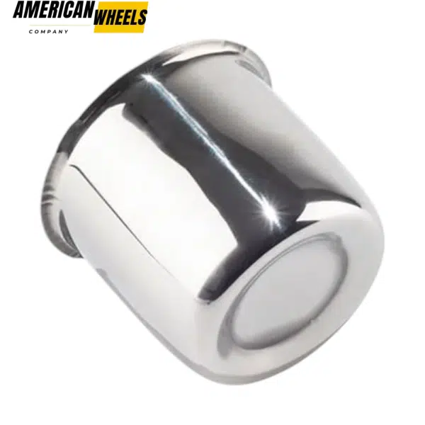 3.31in Stainless Push-Through Aftermarket Center Caps for 3.31in Trailer Bore 2.83in Tall - 20274305CH - Image 4