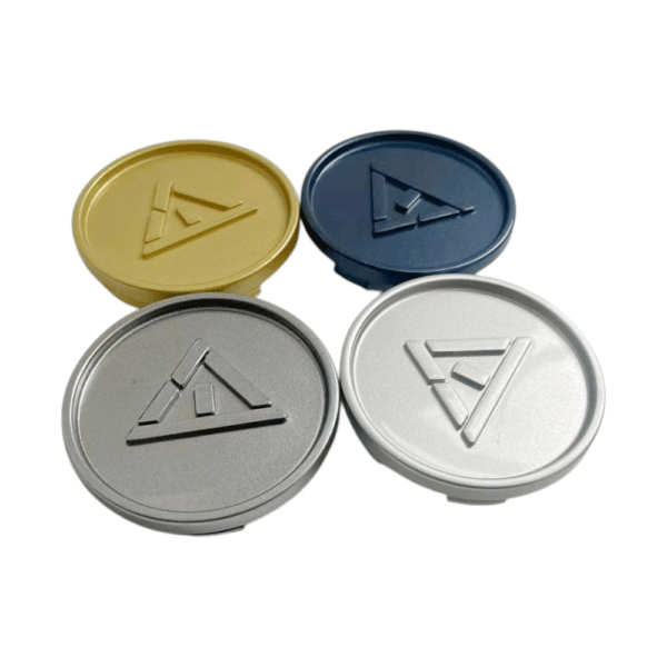 4pcs Set 64mm Snap On Blue Wheel Hub Center Caps – C-A75 - Image 6