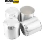 Aluminum Wheel Center Caps for 3.27" / 4.25" / 5.15" Bore - 20274301SVx2 - Image 2