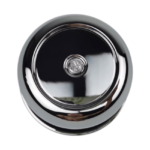 4pcs Set 85mm Snap On Chrome Push Through Wheel Center Cap – C-A32 - Image 3