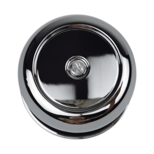 4pcs Set 85mm Snap On Chrome Push Through Wheel Center Cap – C-A32 - Image 3