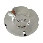 4pcs Set 177mm Snap On J5077 24 Inch Venice Chrome Wheels Center Caps – C-5077-2410 - Image 2