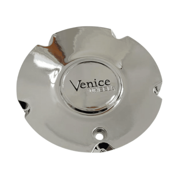 4pcs Set 177mm Snap On J5077 24 Inch Venice Chrome Wheels Center Caps – C-5077-2410 - Image 2