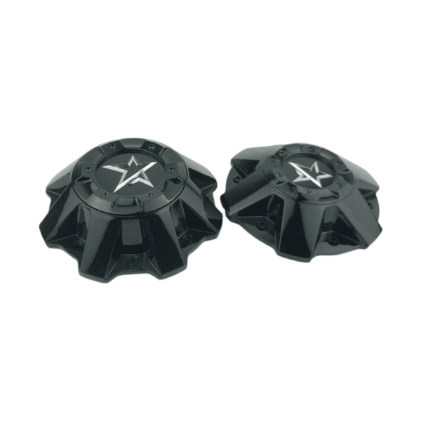 4pcs Set 196 / 225mm Snap On Black Offroad Wheel Center Hub Caps – C-052 - Image 7