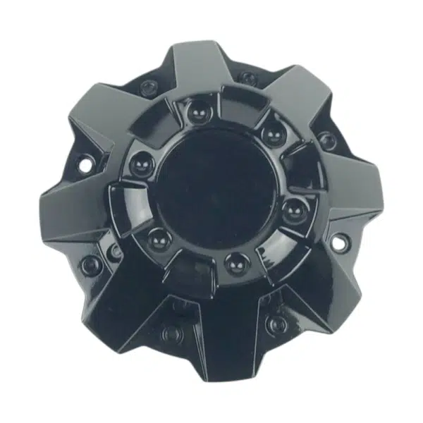 4pcs Set 194mm Snap On Gloss Black Offroad Wheel Center Cap – C-A66 - Image 6