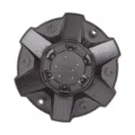 4pcs Set 196 / 225mm Snap On Black Offroad Wheel Center Hub Caps – C-052 - Image 2